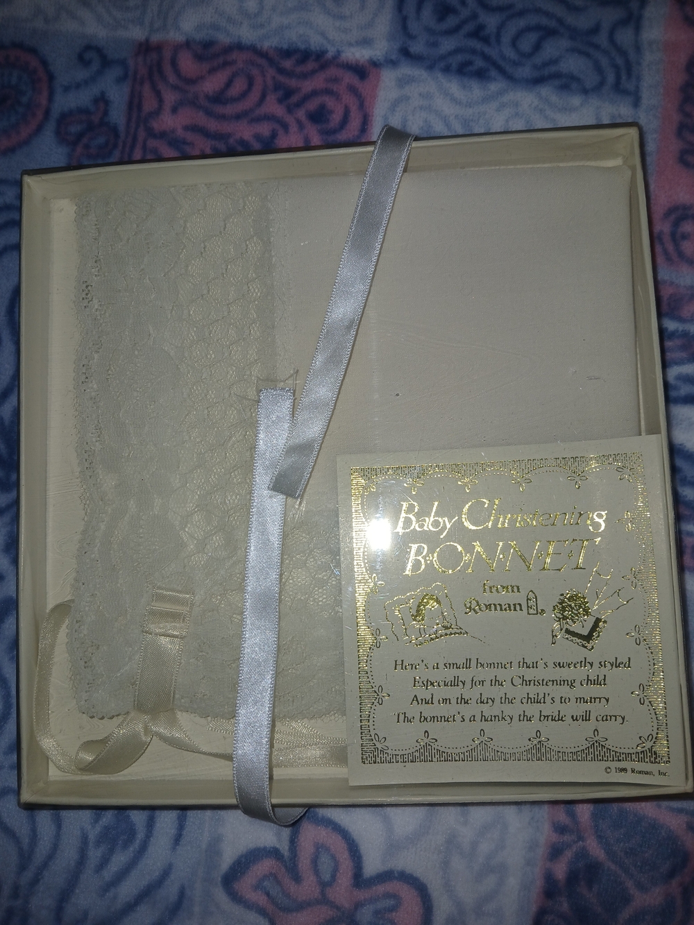 Baby Christening Bonnet